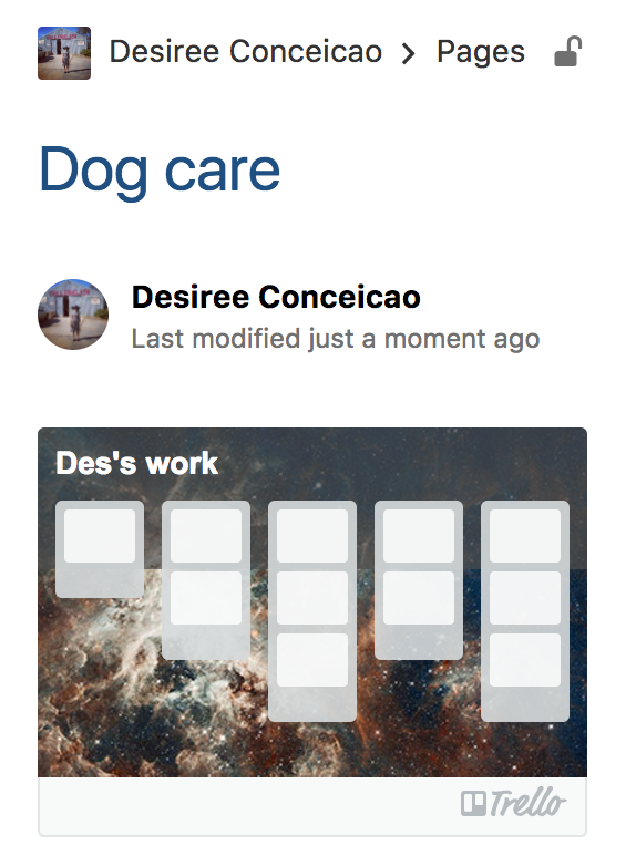 Trello と Confluence を組み合わせて使用する Confluence Cloud アトラシアン サポート