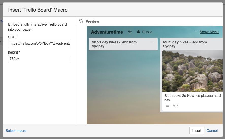 Trello と Confluence を組み合わせて使用する Confluence Cloud アトラシアン サポート